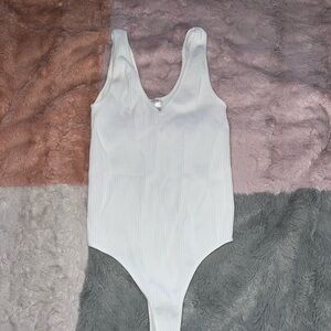 Niki biki  White One Piece bodysuit OS Fits 0-12